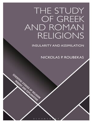 cover image of The Study of Greek and Roman Religions
